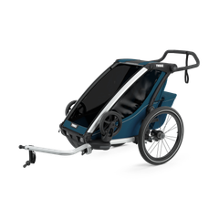 Thule Chariot Cross 1-seat multisport bike trailer majolica blue