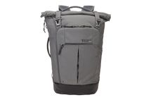 Front side of laptop backpack Thule Paramount 24L Grey