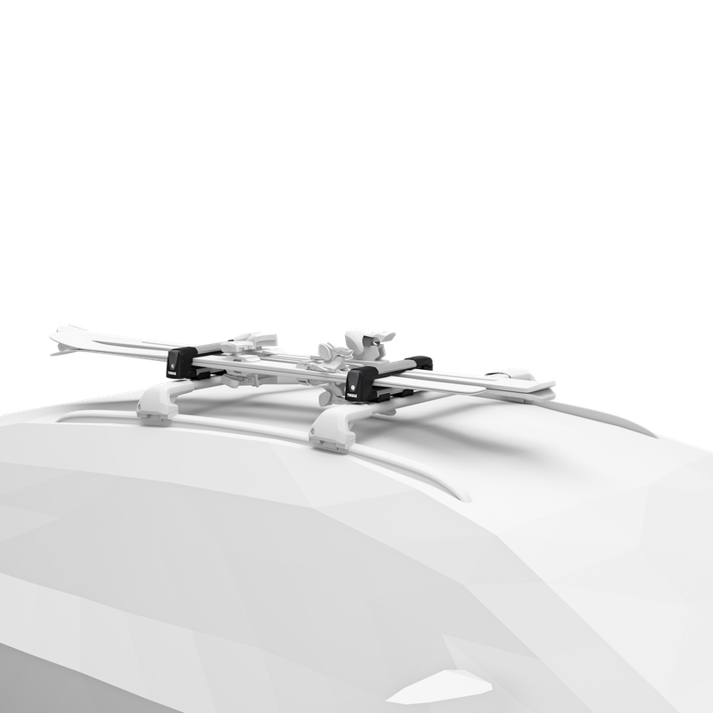 Thule SnowPack S ski and snowboard rack aluminium