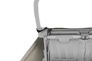 Thule sun and wind tarp - Feature: Tool-free installation