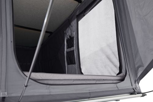 Thule Widesky side door rainfly ashland gray feature