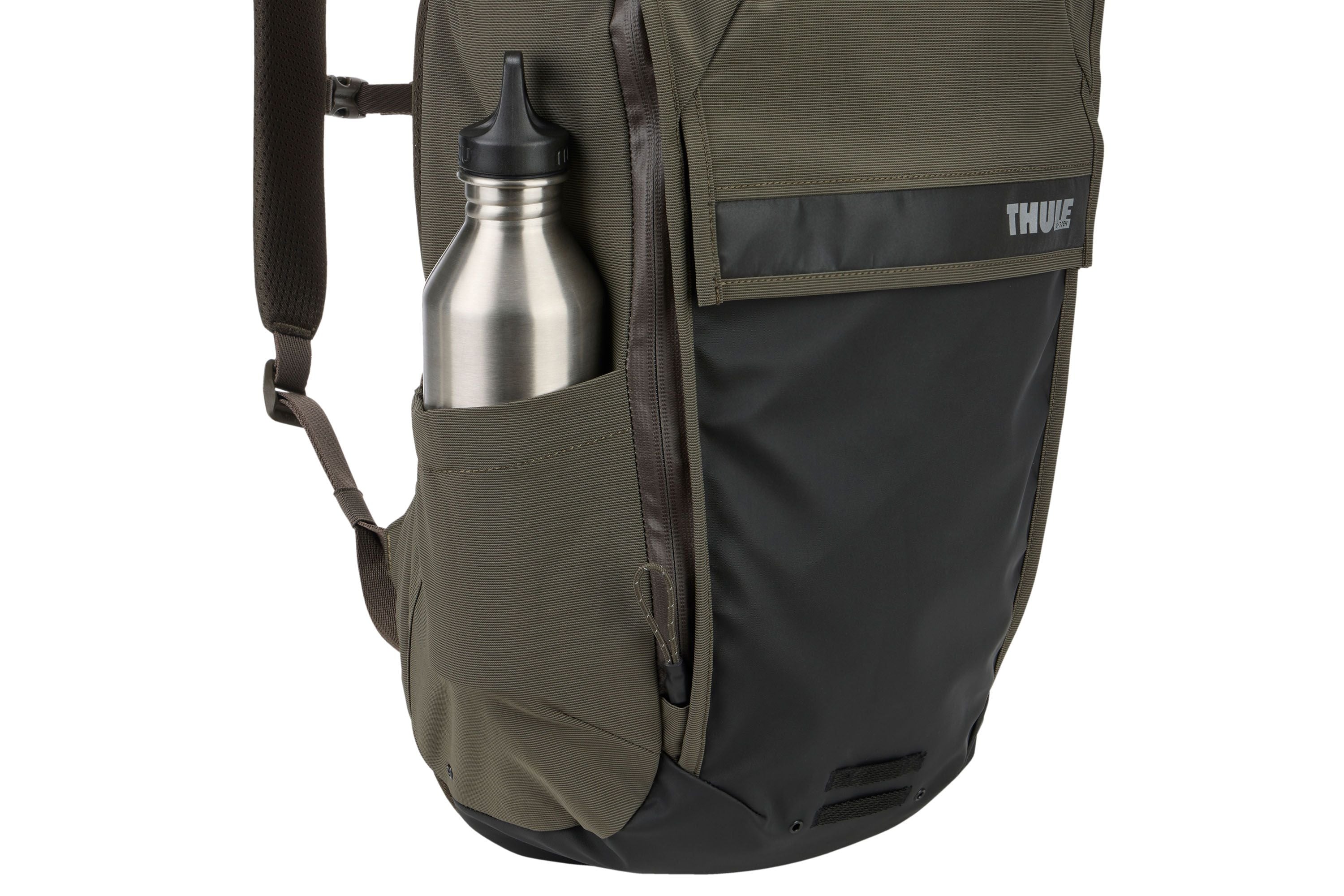 Thule Paramount commute bike backpack 20L mineral brown