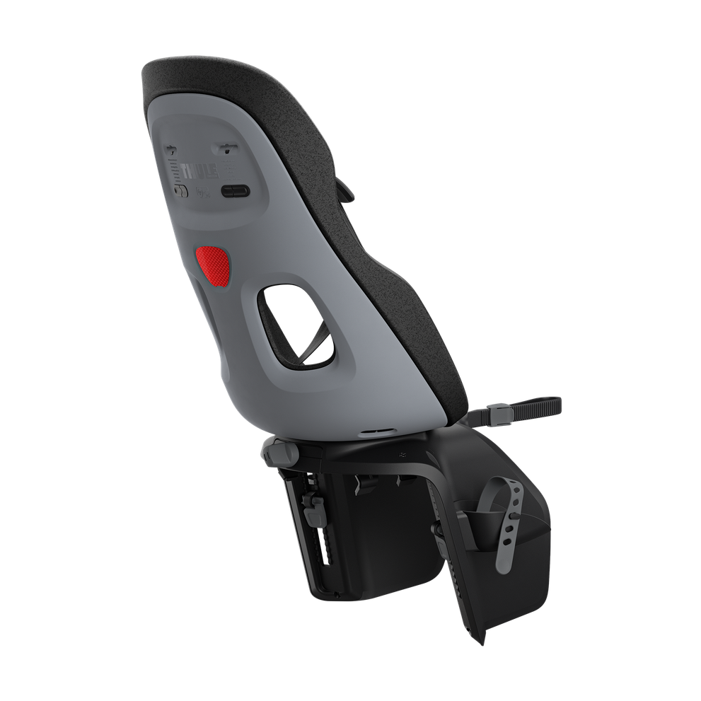 Thule Yepp Nexxt 2 maxi rack mount child bike seat monument gray