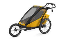 Thule Chariot Sport 1-seat Multisport Bike Trailer Spectra Yellow