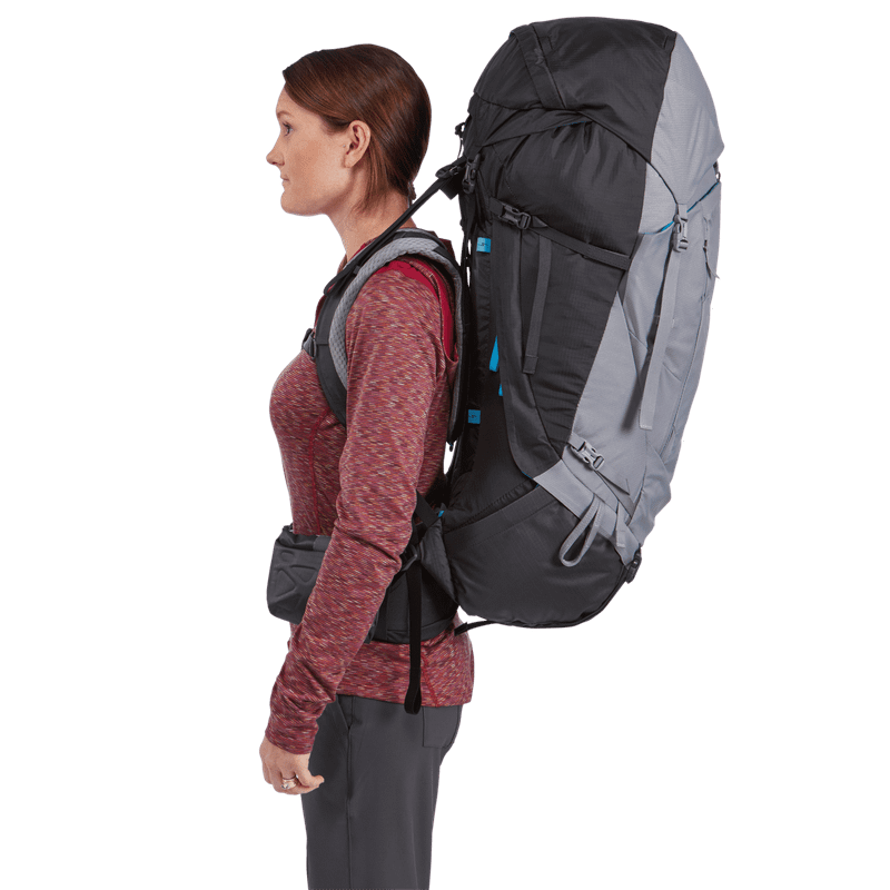 Thule Guidepost 75L women's backpacking pack monument gray