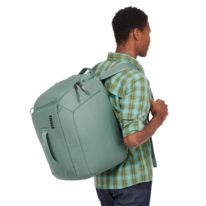 Thule RoundTrip ski boot backpack 45L hazy green