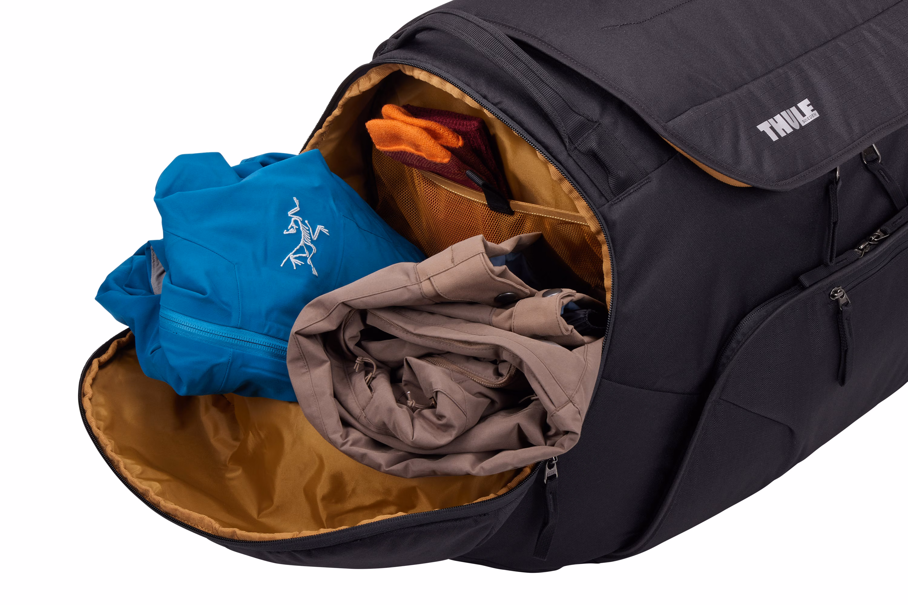 Thule RoundTrip Ski and Snowboard Duffel 80L Black 3204940