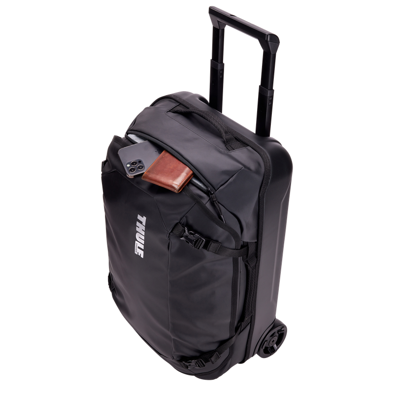 Thule Chasm carry on wheeled duffel suitcase black