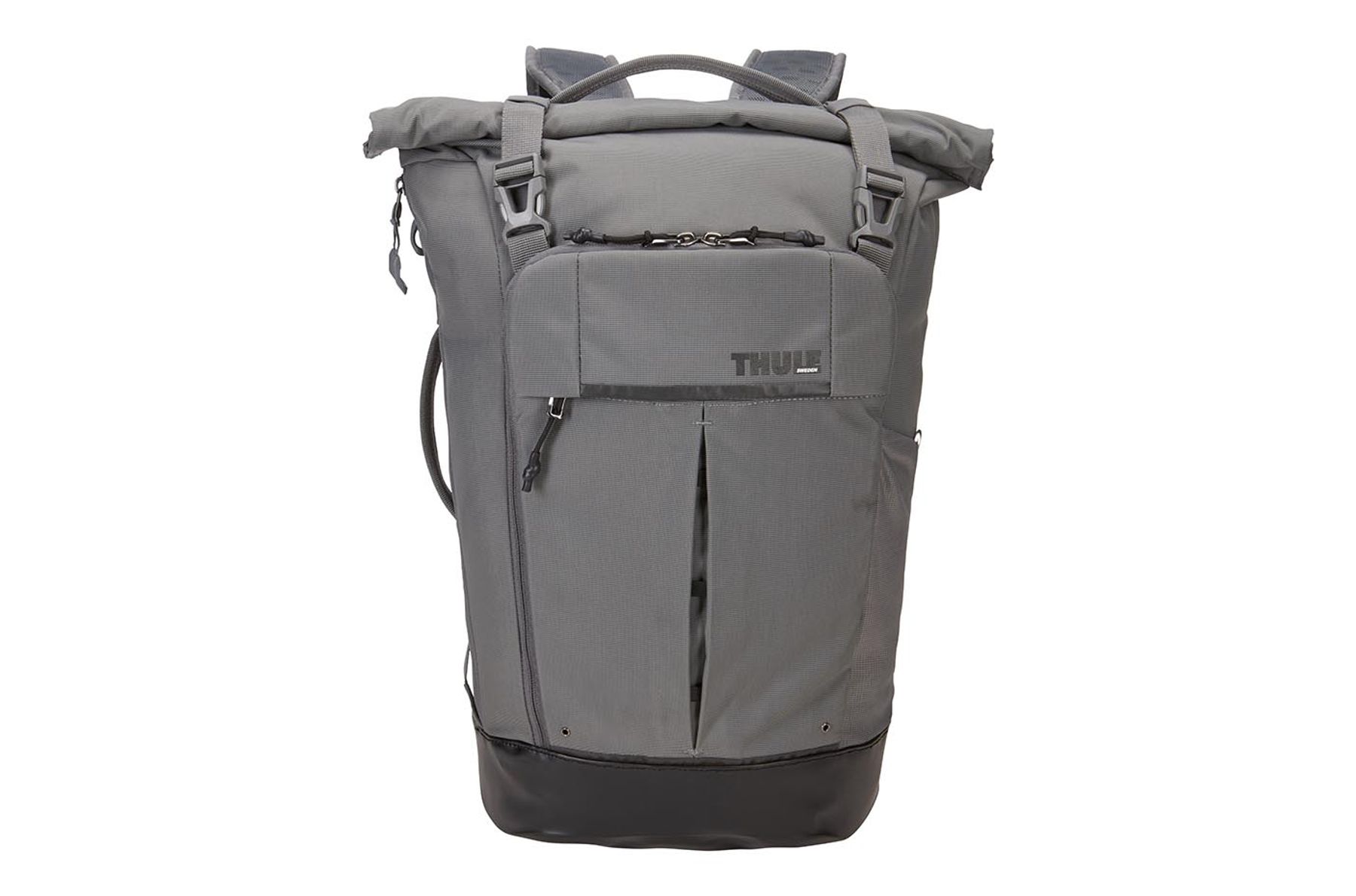 Front side of laptop backpack Thule Paramount 24L Grey