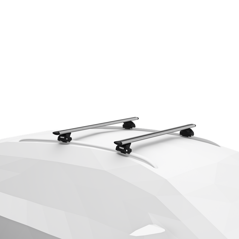 Thule Evo Flush Rail foot for vehicles 4-pack black