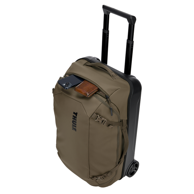 Thule Chasm wheeled carry-on duffel deep khaki