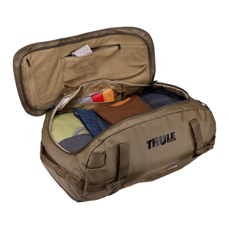 Thule Chasm 70L duffel bag deep khaki