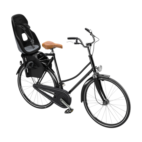 Thule Yepp Nexxt 2 maxi rack mount child bike seat monument gray