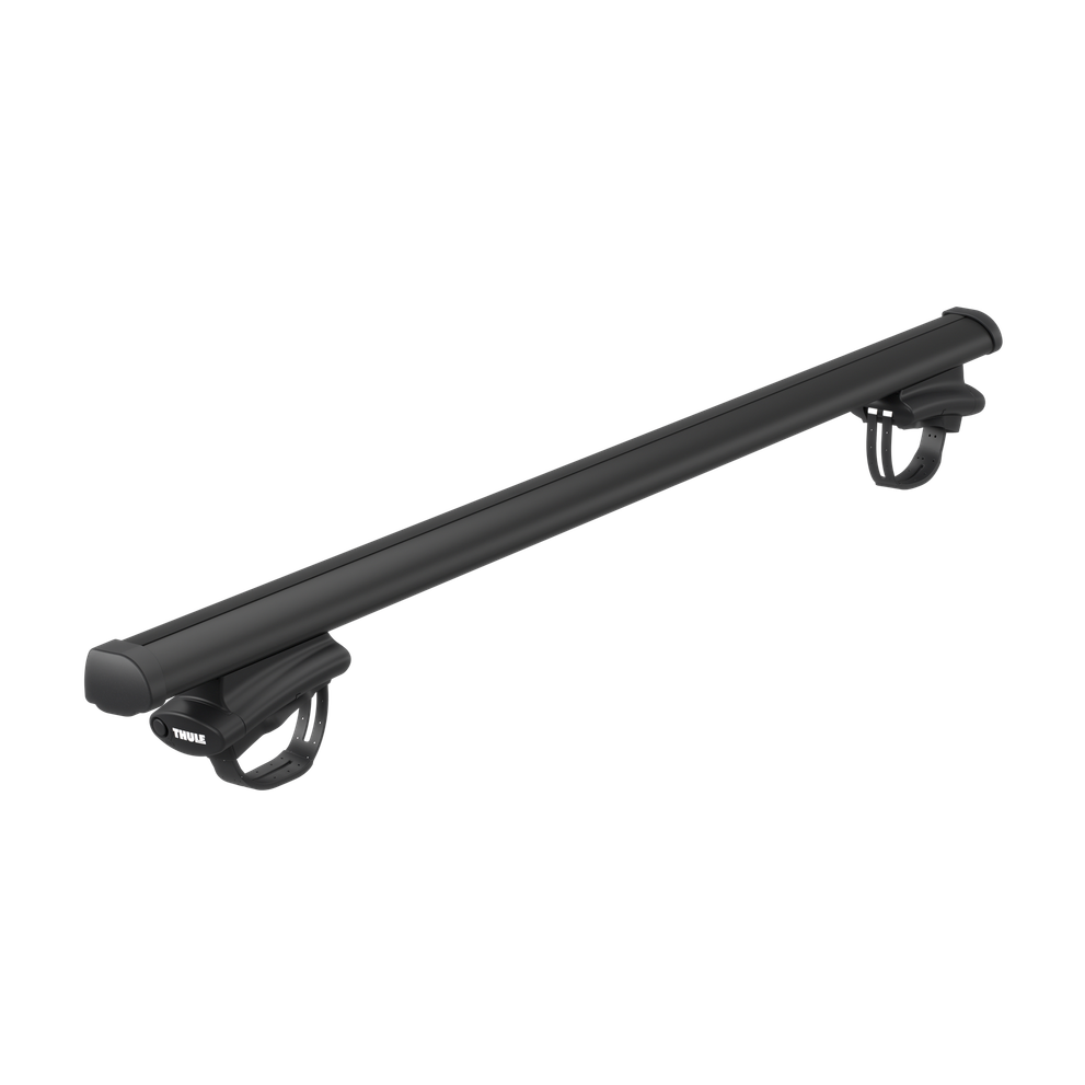 Thule oversized rail foot on Thule ProBar black