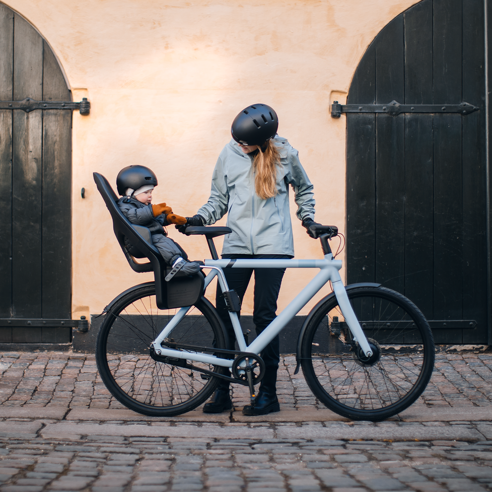 Silla Infantil Trasera para Bicicleta Gris - Thule