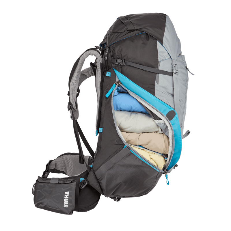 Thule Guidepost 75L women's backpacking pack monument gray