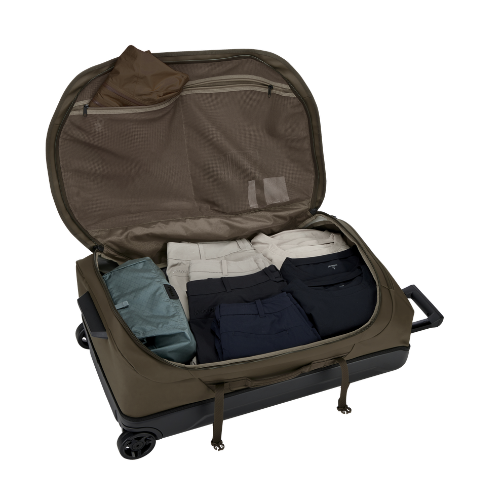Thule Chasm wheeled duffel suitcase deep khaki