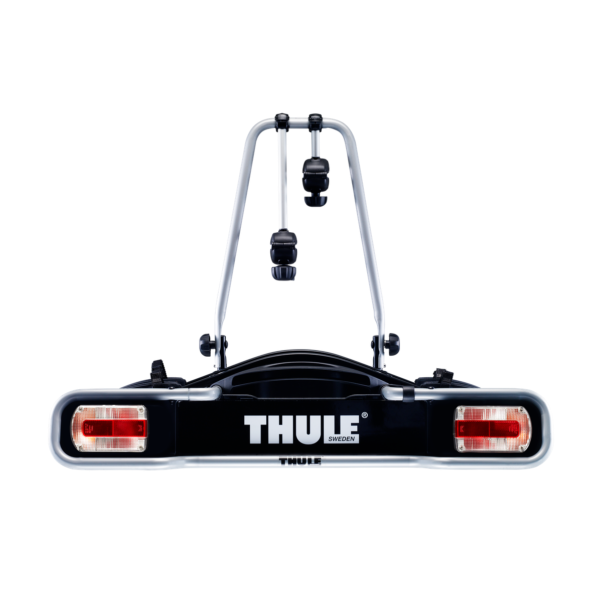 Thule EuroRide 2-bike platform towbar bike rack 7-pin black/aluminium