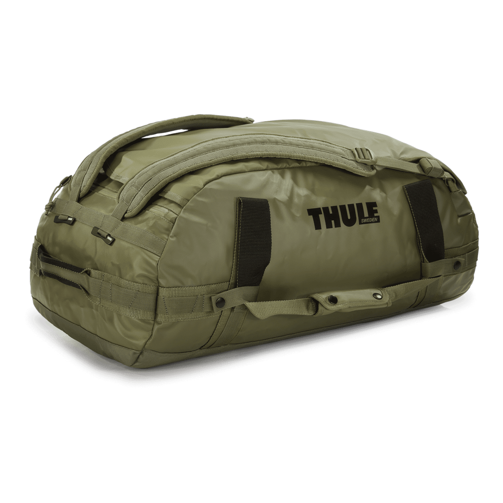 Thule Chasm 70L duffel bag olivine green