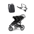 Thule Urban Glide 2 Double + Thule Changing Backpack + Thule Universal Car Seat Adapter