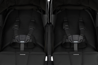 Thule Urban Glide 3 double double all-terrain stroller black