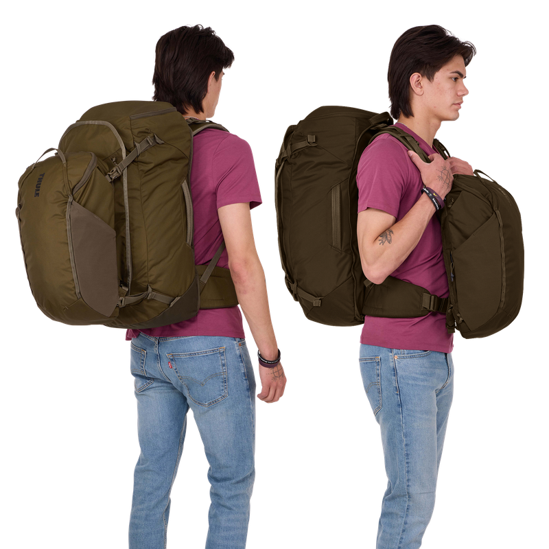 Thule Landmark 70L travel pack deep khaki
