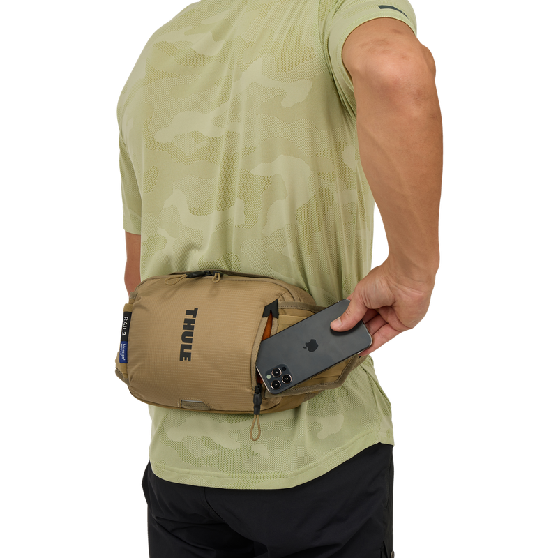 Thule Rail hip pack 2L faded khaki