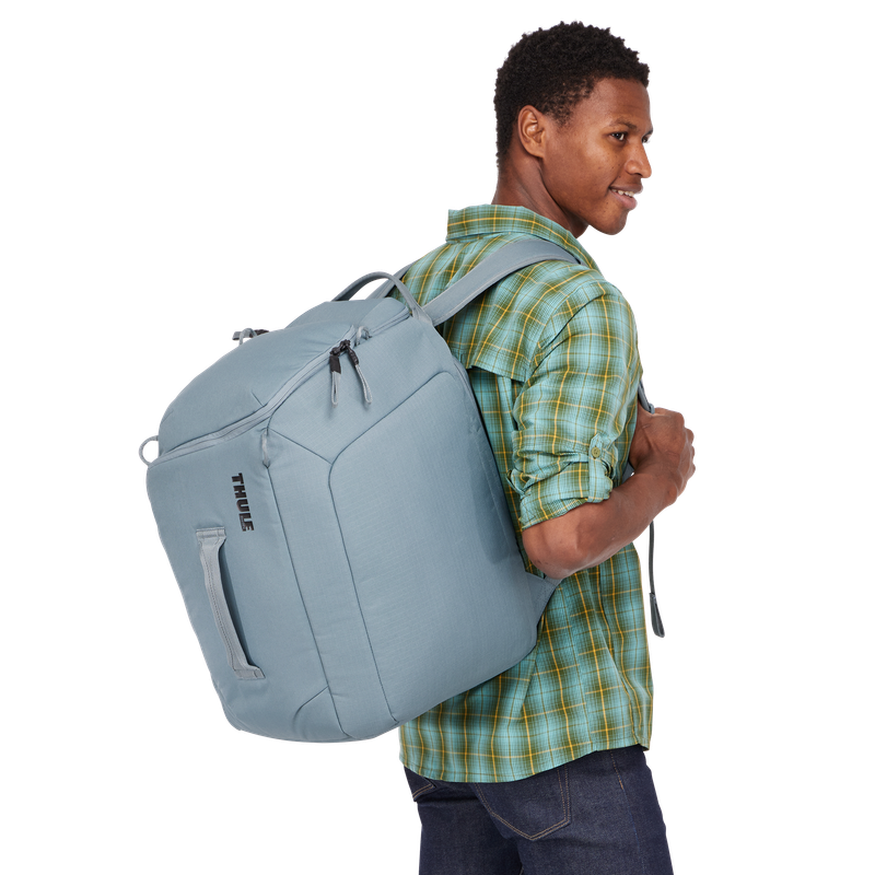 Thule RoundTrip ski boot backpack 45L mid blue