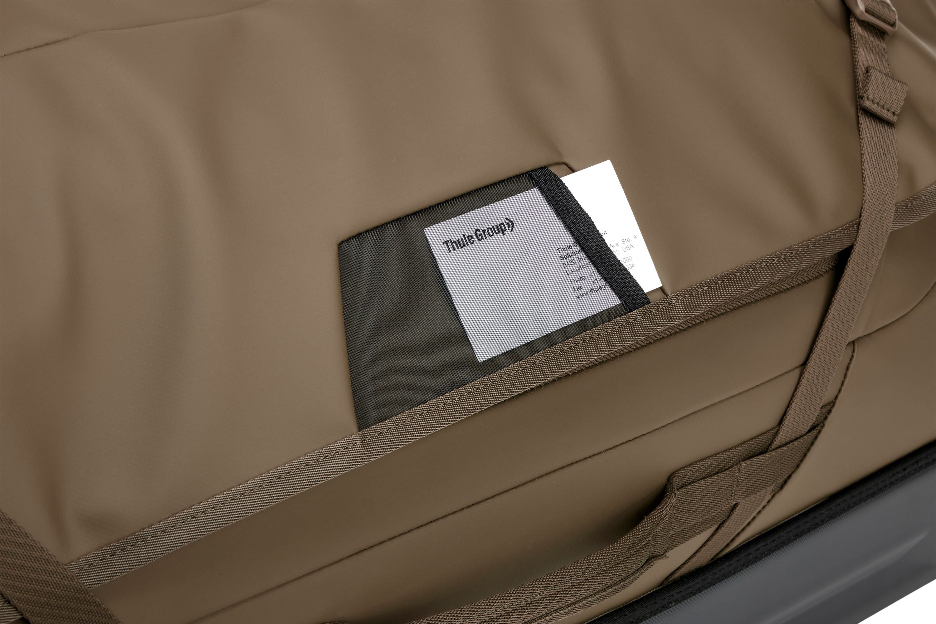 Thule Chasm wheeled duffel suitcase deep khaki