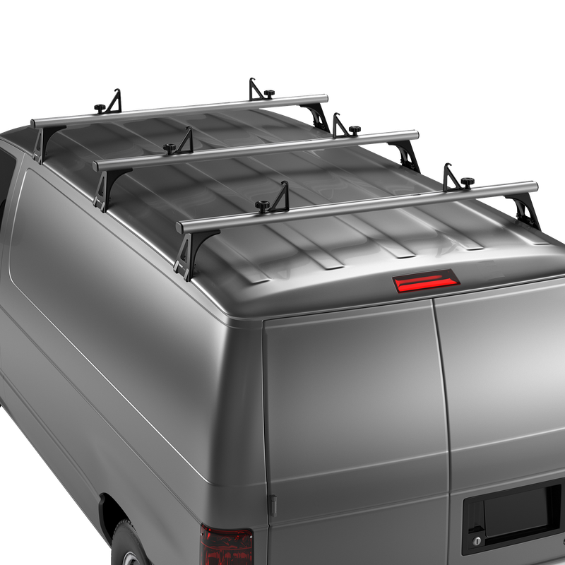 Thule TracRac Van 3-bar van rack silver