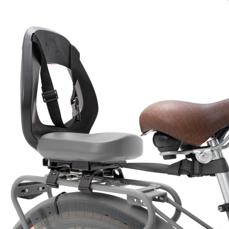 Thule Yepp junior budget bike junior seat with Thule Yeppie feet