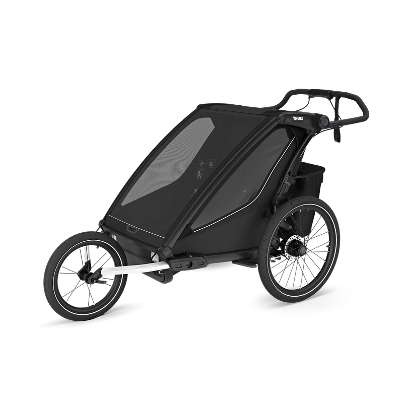 Thule Chariot Sport 2 double 1 or 2-seat multisport bike trailer black