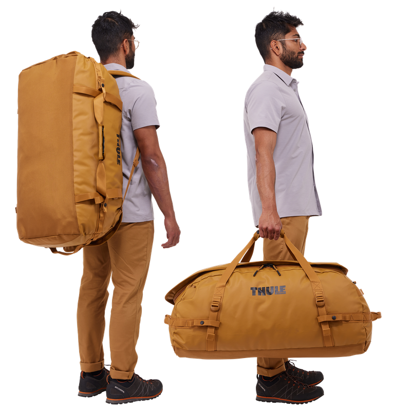 Thule Chasm 90L duffel bag golden