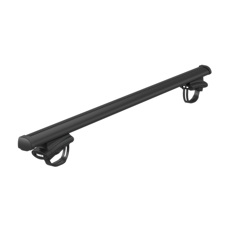 Thule oversized rail foot on Thule ProBar black