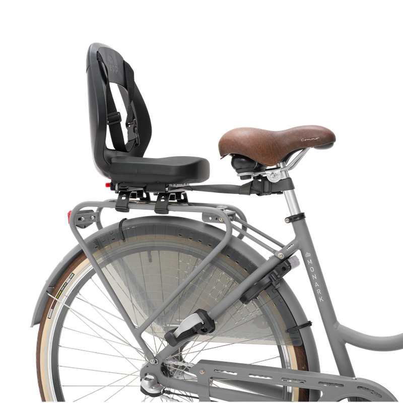 Thule Yepp junior budget bike junior seat with Thule Yeppie feet