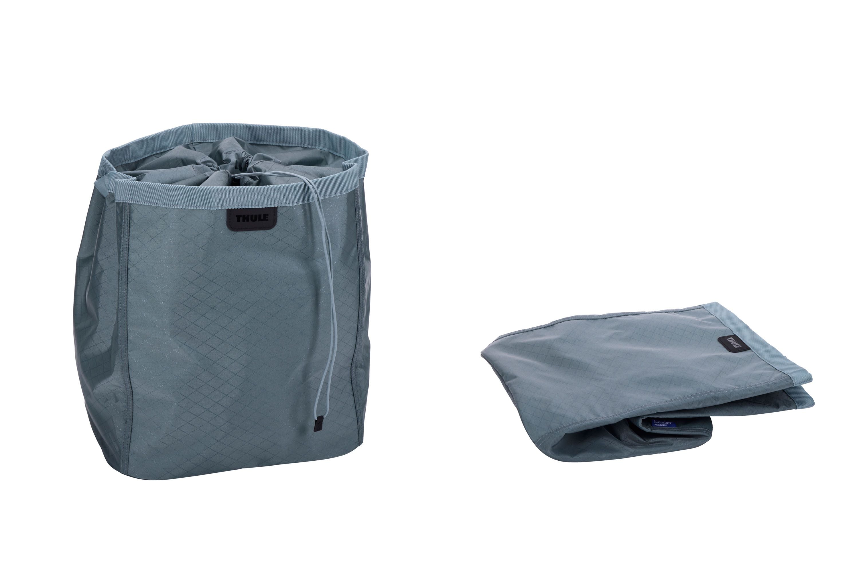 Thule packable laundry bag pond gray