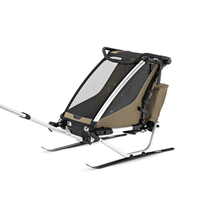 Thule Chariot Cross 2 single 1-seat multisport bike trailer faded khaki