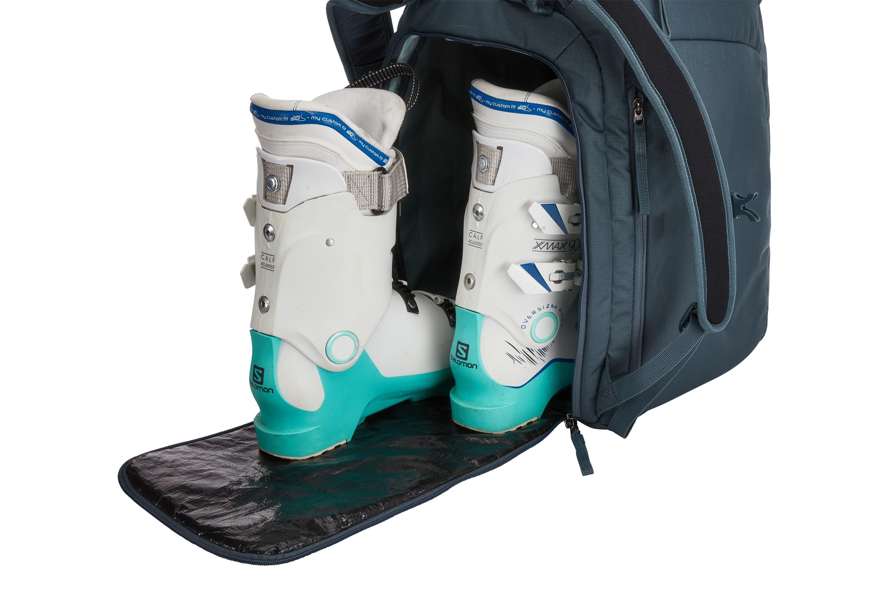 Thule RoundTrip Boot Backpacck 45L 3204356 backpanel door