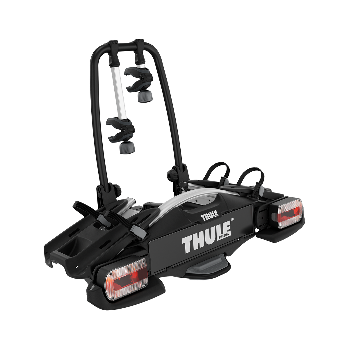 Thule Velocompact 7-pin 2-bike platform towbar bike rack 7-pin black/aluminium