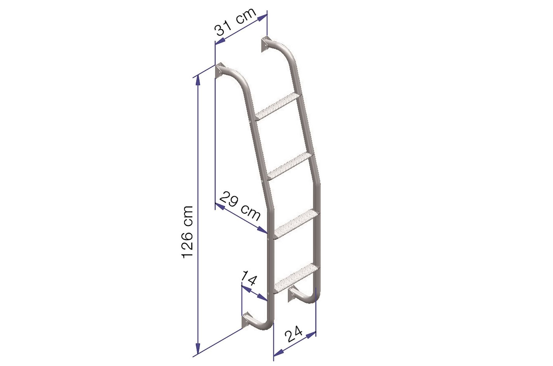 Thule Ladder 4 Steps Thule Australia