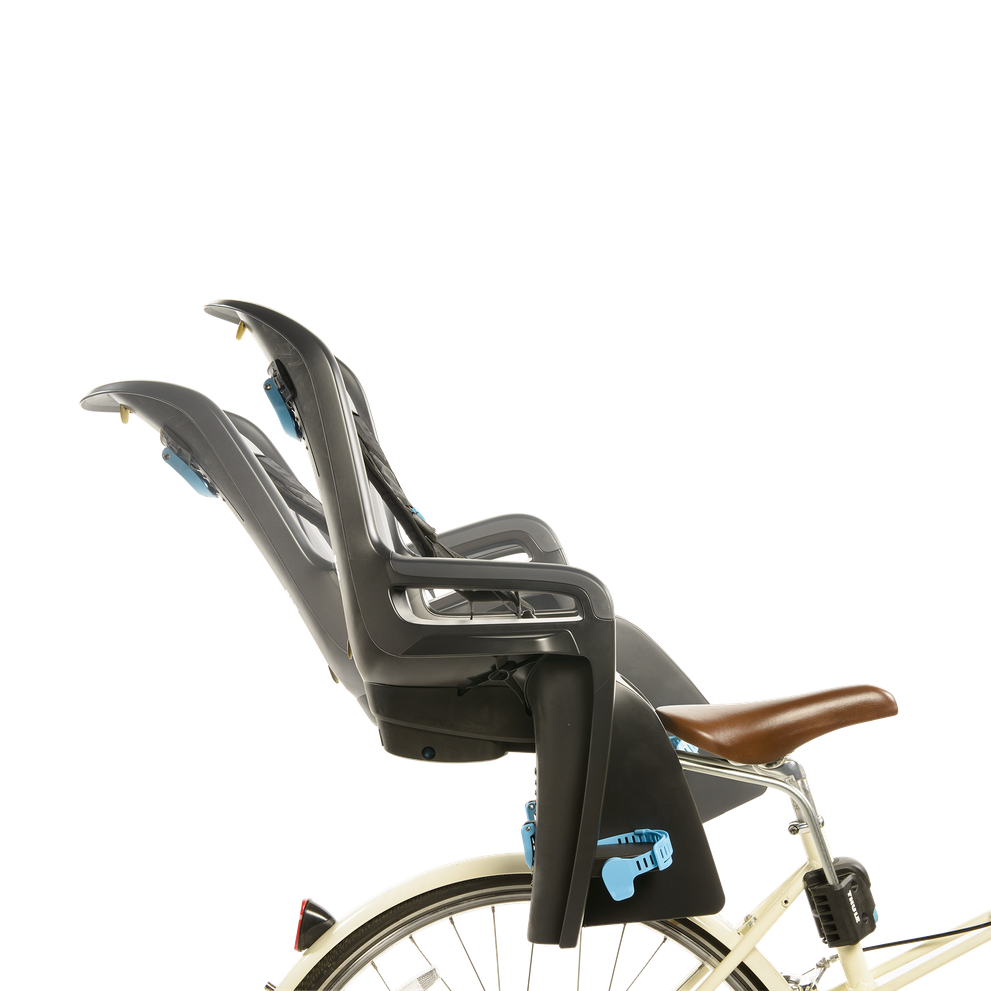 Thule RideAlong tiltable child bike seat dark gray