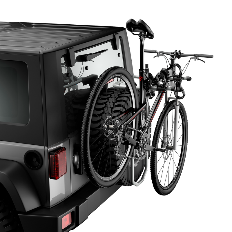 Thule Spare Me Pro 2-bike spare tire bike rack aluminium