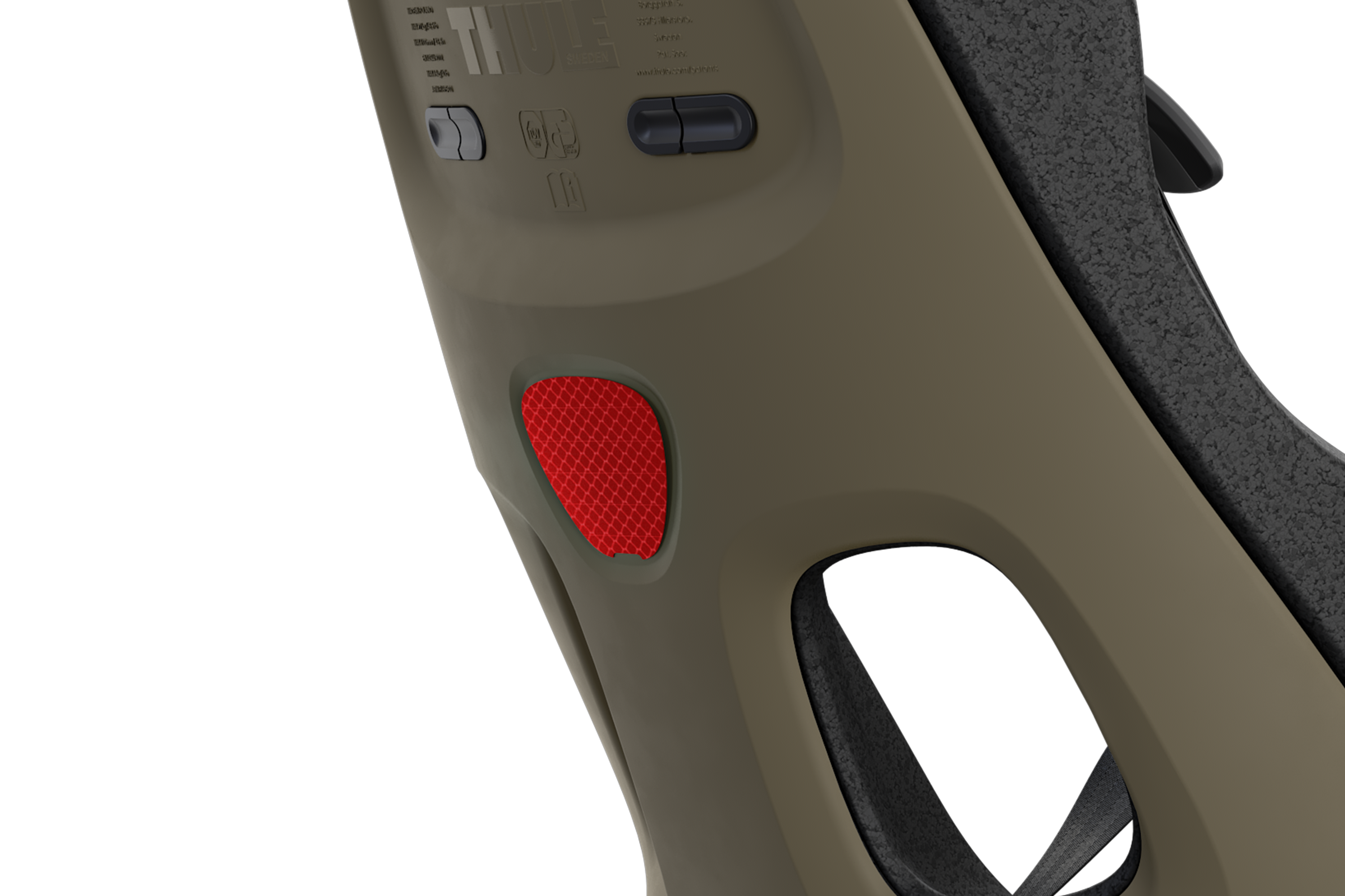 Thule Yepp Nexxt 2 maxi frame mounted child bike seat Deep khaki