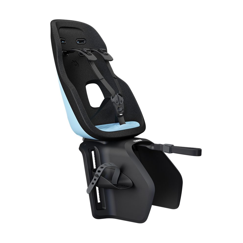 Thule Yepp Nexxt 2 maxi rack mount child bike seat aquamarine blue
