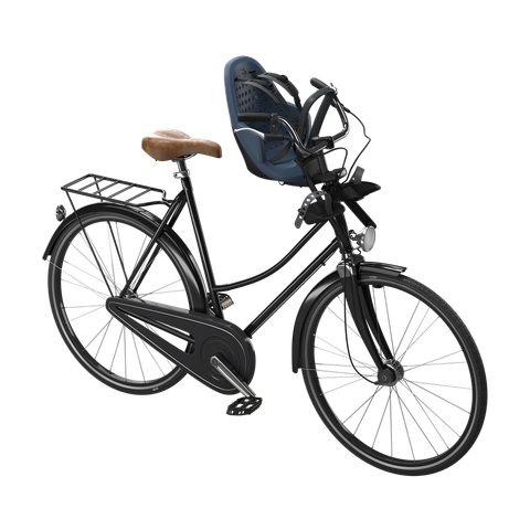 Thule Yepp 2 mini front mounted child bike seat majolica blue