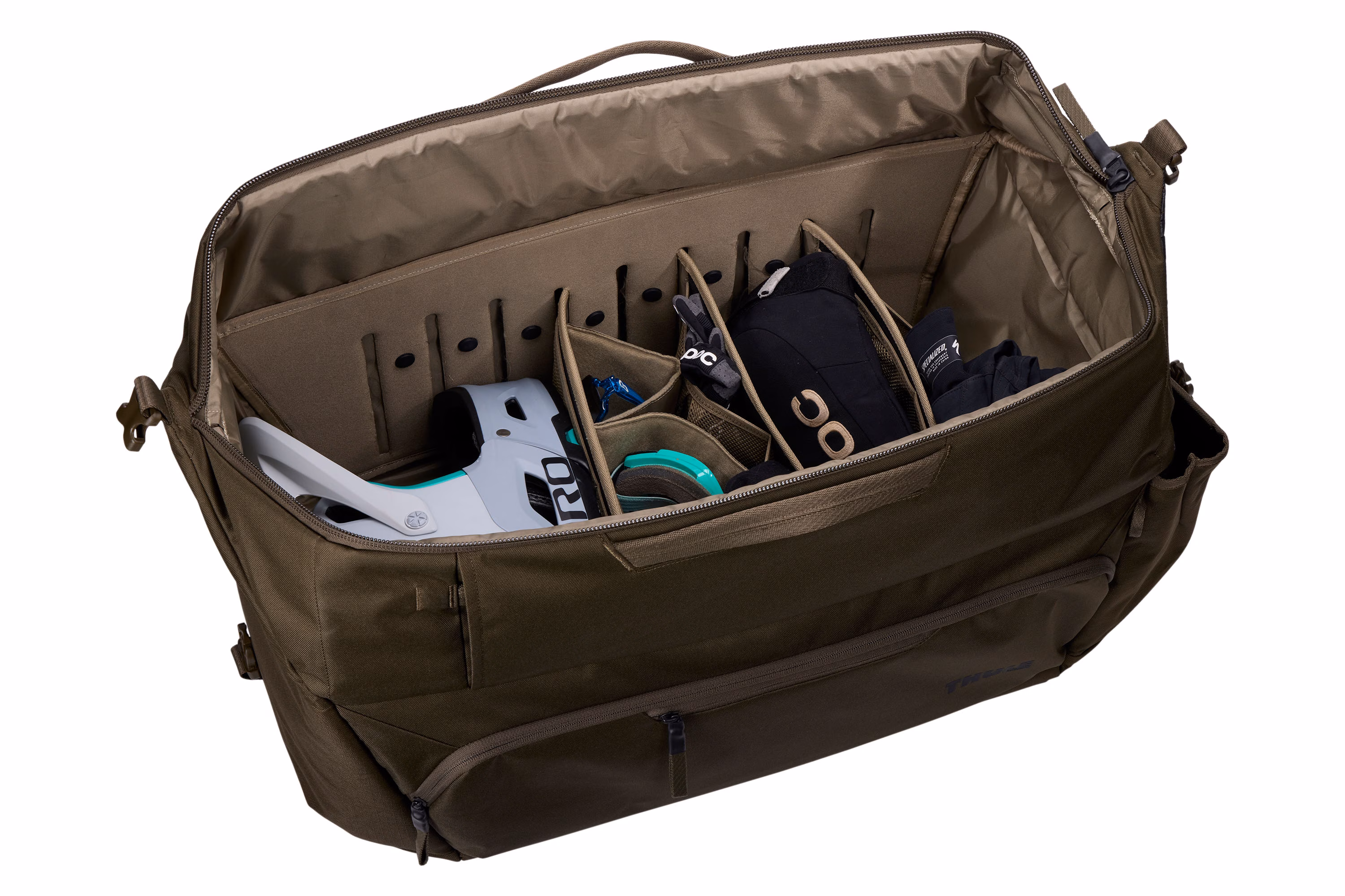 Thule RoundTrip MTB duffel 70L deep khaki