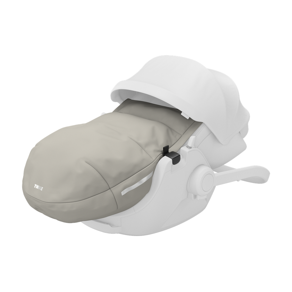 Thule Elements infant car seat boot cover, natural beige