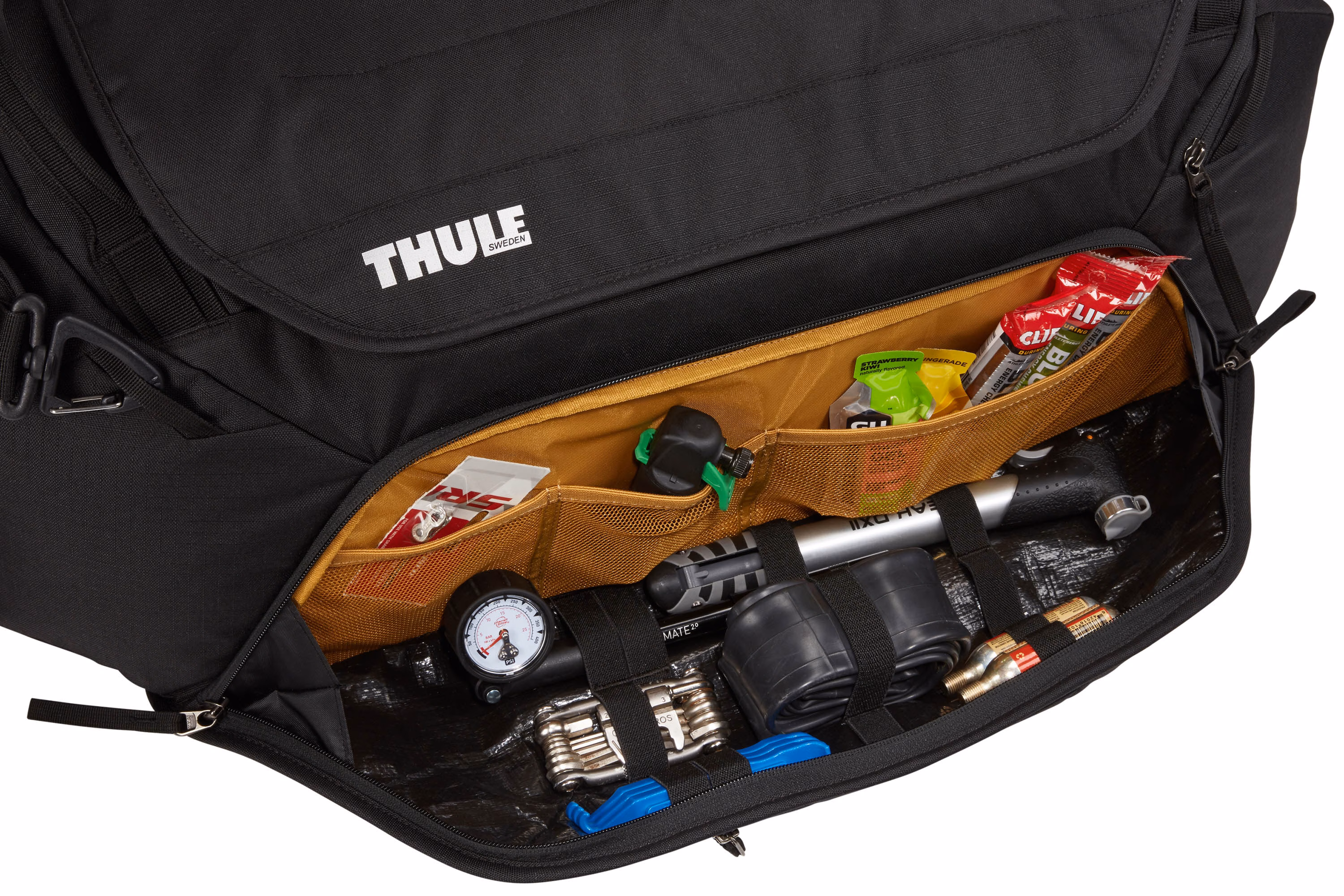 Thule RoundTrip Bike Duffel שחור 3204352 כיס קדמי