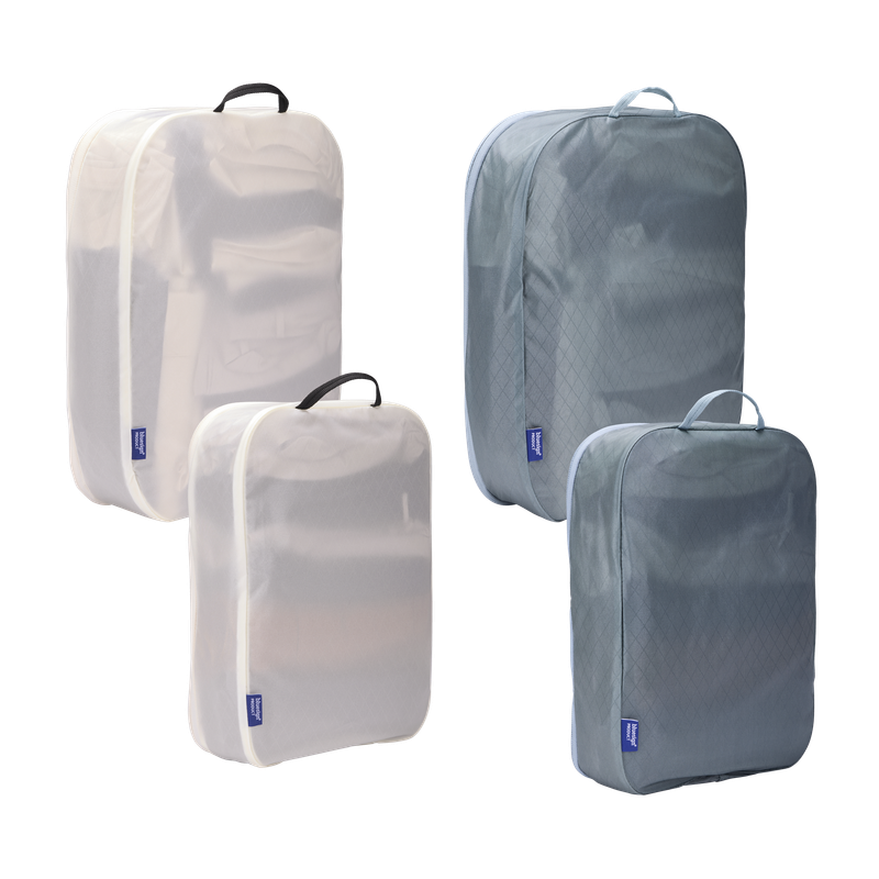 Thule packing cube family set pond gray/white