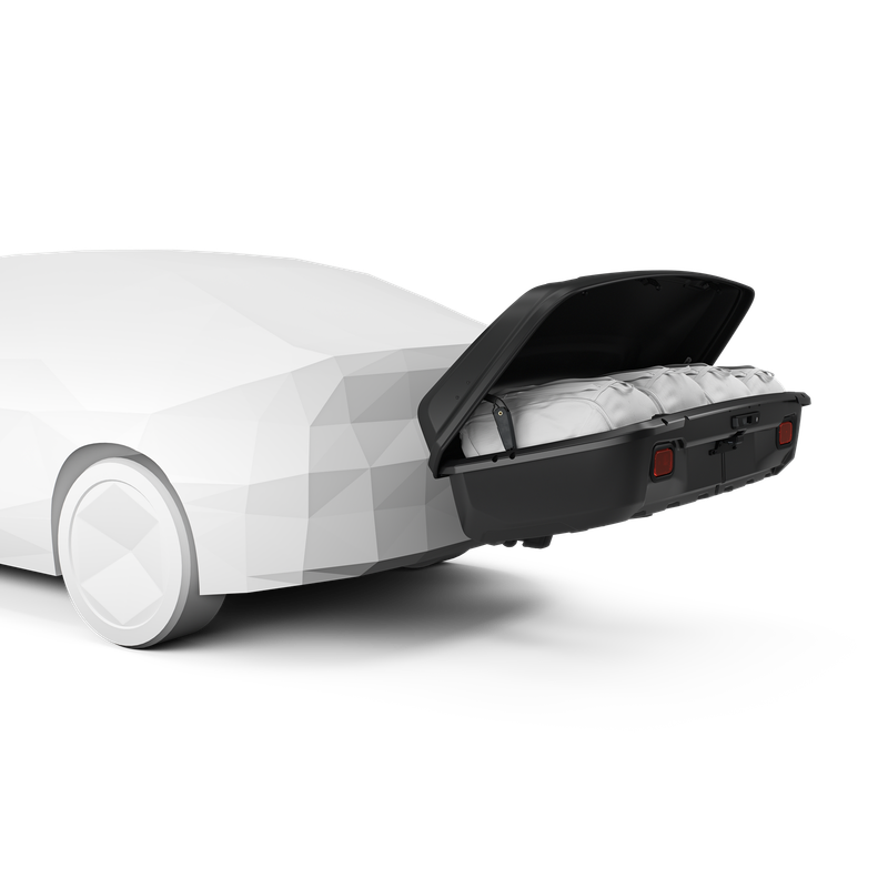 Thule Arcos large hard-shell hitch cargo carrier